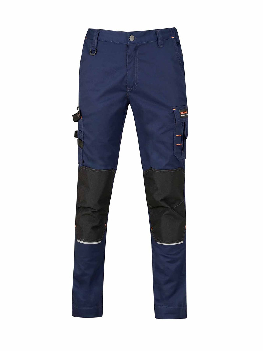 Storvik Roy pantalón de trabajo elástico azul marino nuevo — Nuevo
