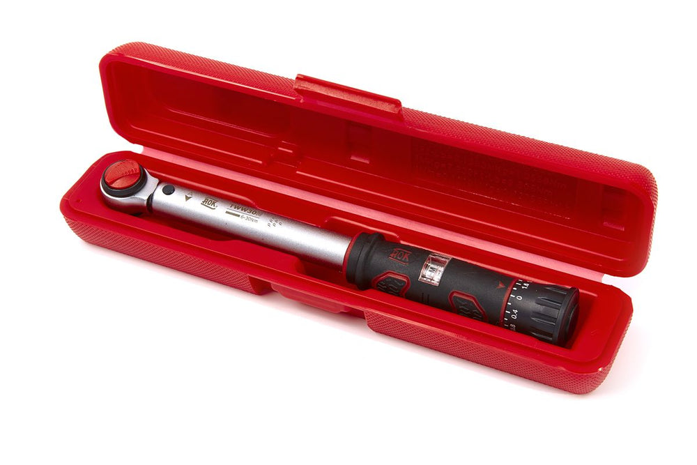 Llave de torsión profesional Aok de 1/4 pulgadas 6-30 Nm nuevo — Nuevo