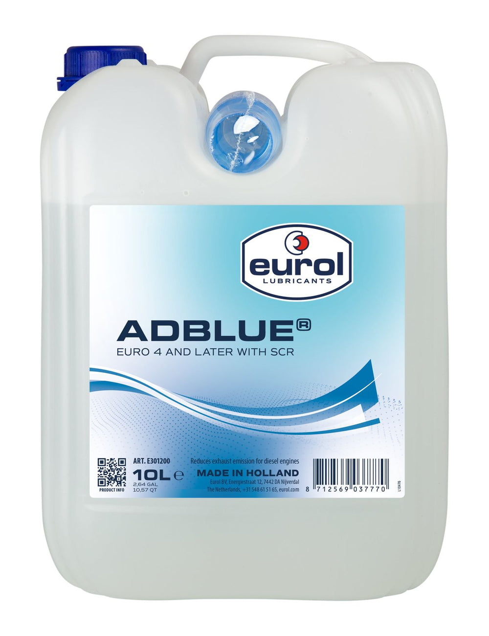 Eurol AdBlue® para vehículos diésel, 10 litros nuevo — Nuevo