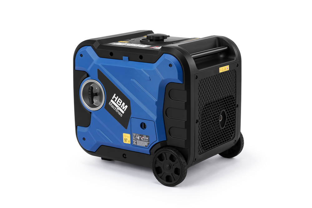 HBM generador inversor con motor de gasolina de 327 cm³ 230V 6500W nuevo — Nuevo