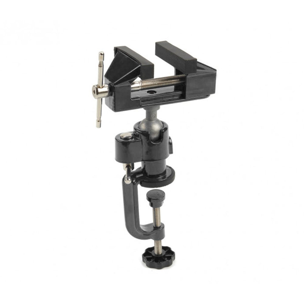 HBM 70 mm. Tornillo de banco ajustable multiángulo – Giratorio 360 grados nuevo — Nuevo