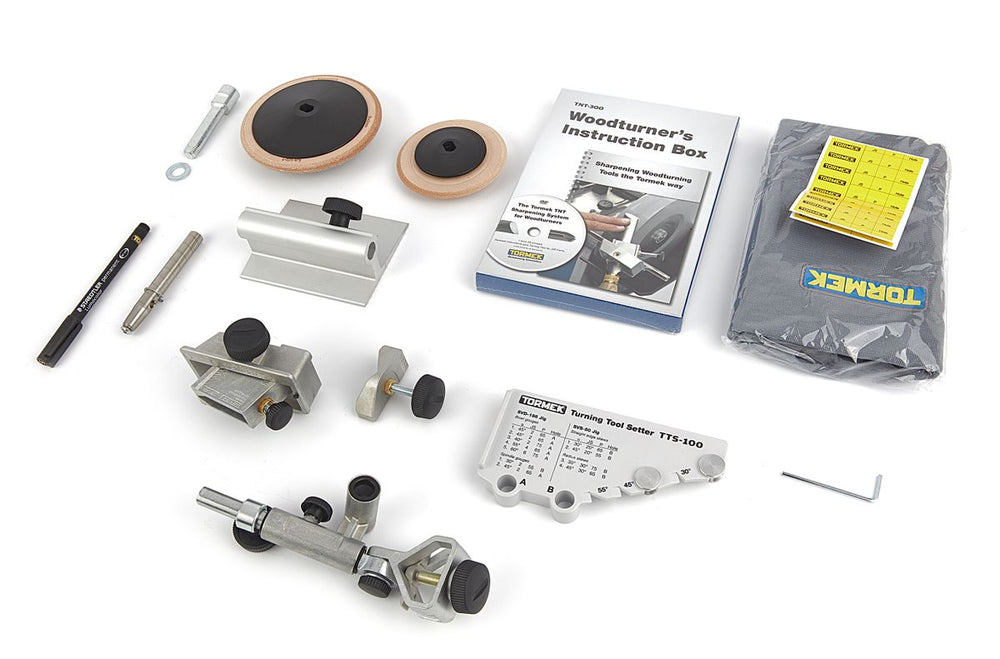 Conjunto de Accesorios de 8 Piezas Tormek Tnt-808 para Torneadores de Madera nuevo — Nuevo
