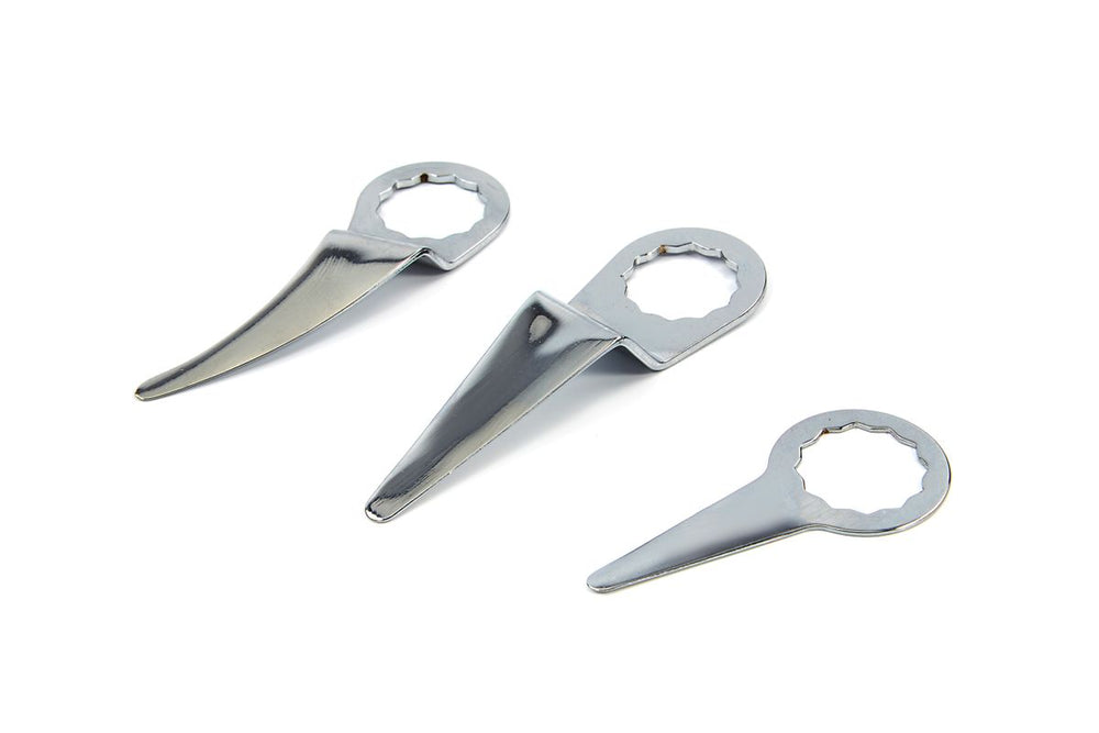 Conjunto de cuchillos HBM 3 piezas para cuchillo neumático HBM nuevo — Nuevo