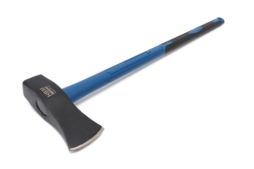 Hacha de hendir HBM con mango de fibra de vidrio antideslizante 2,7 Kg 900 mm nuevo — Nuevo