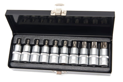 HBM Juego de vasos Torx de 10 piezas de 1/2 pulgada nuevo — Nuevo
