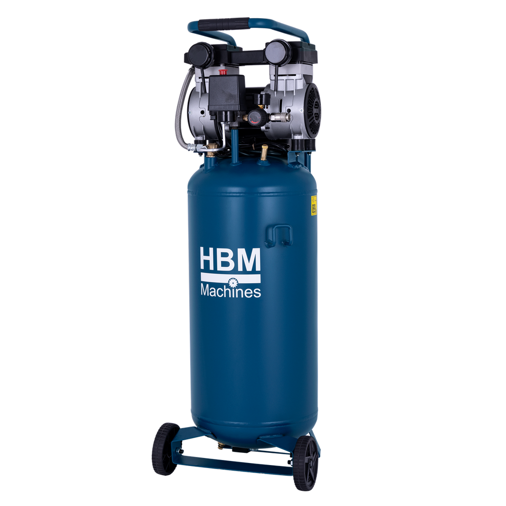 Compresor vertical Low Noise de HBM de 50 litros nuevo — Nuevo