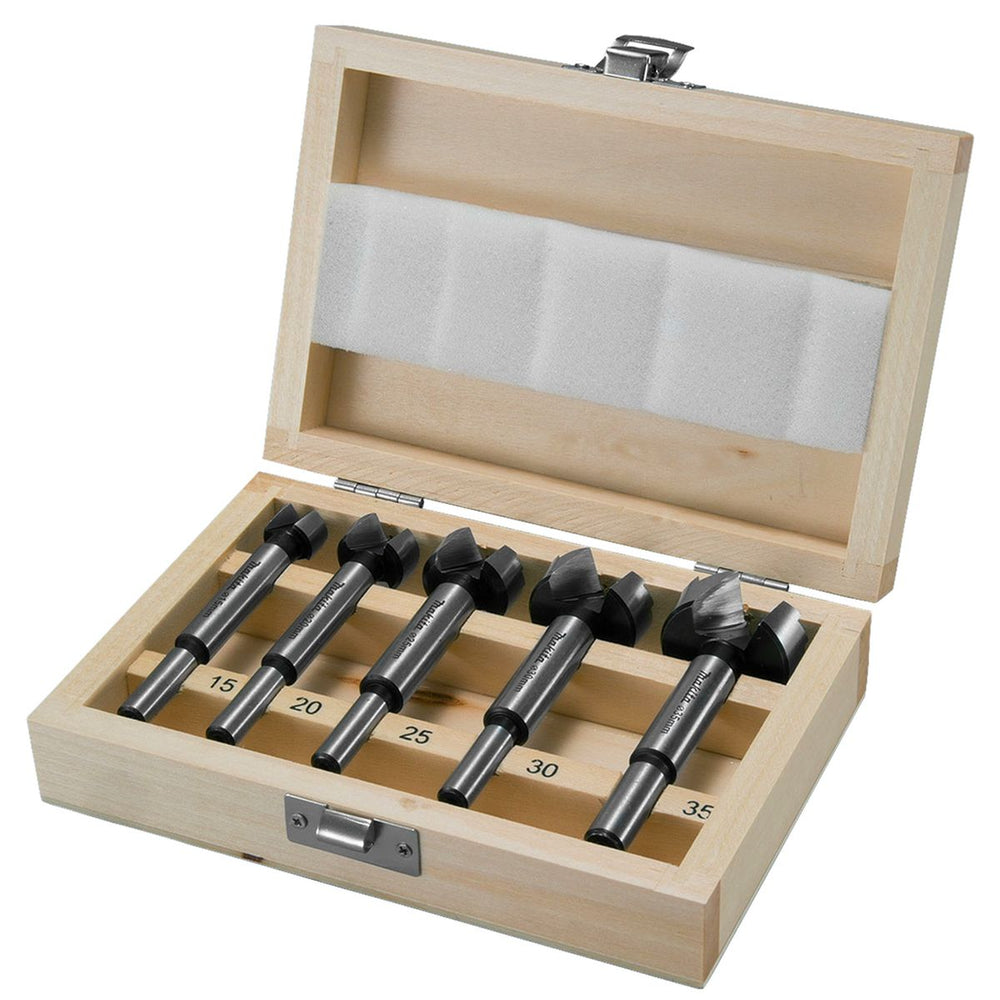 Juego de brocas de cabeza cilíndrica Makita de 5 piezas Forstner D-47363 nuevo — Nuevo