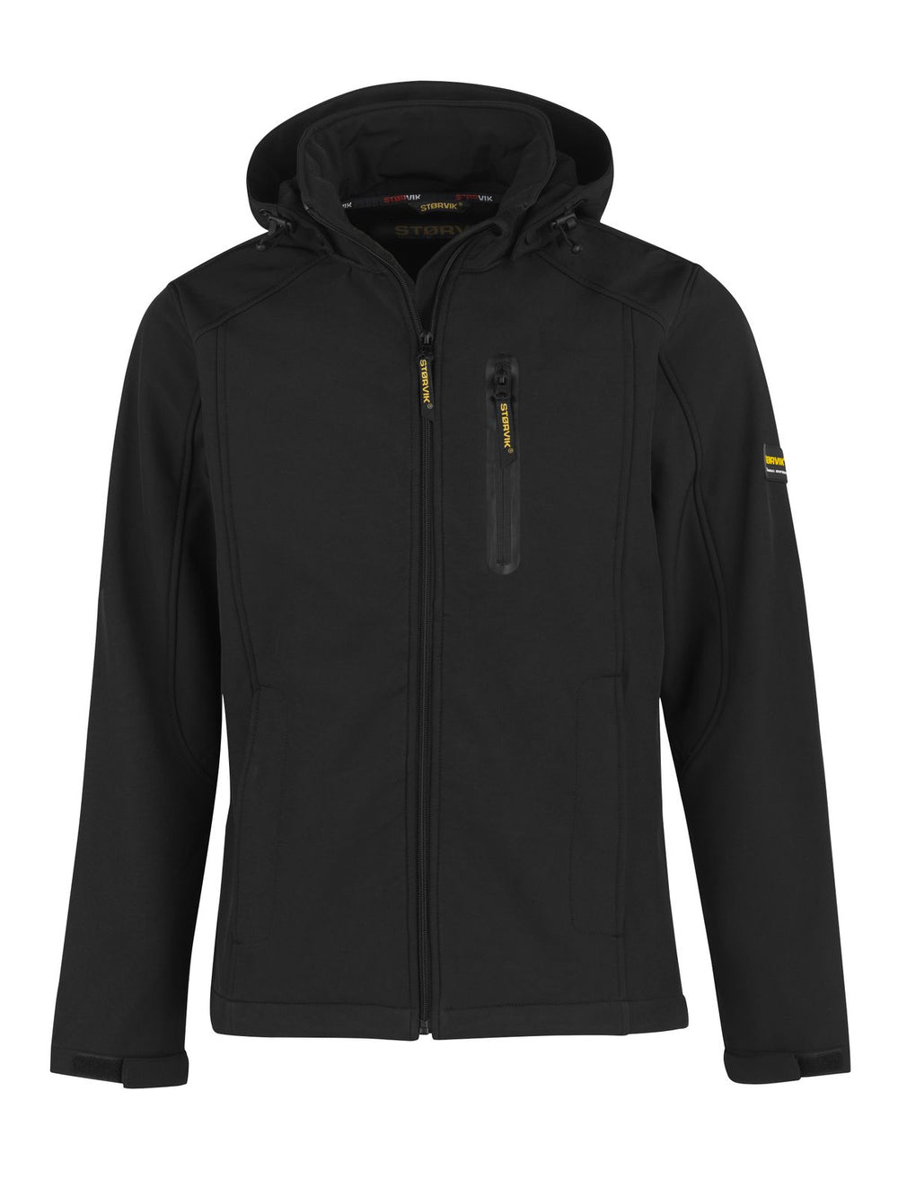 Storvik Napier chaqueta de trabajo softshell negra nuevo — Nuevo