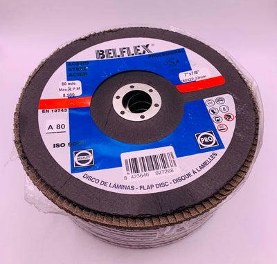 SET DE 9 DISCOS DE PULIR BELFLEX 7"x7/8" *A ESTRENAR* de segunda mano — Como nuevo