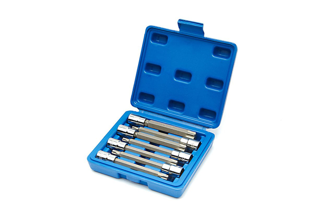 Juego de vasos Torx D25 a D60 de 3/8 pulgadas de 7 piezas Profi nuevo — Nuevo