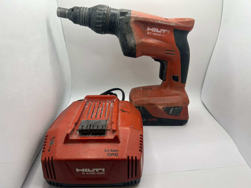 ATORNILLADOR A BATERIA HILTI ST 1800 A22 + CARGADOR de segunda mano · Atornilladores — Bueno