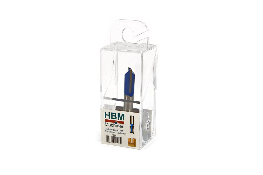 Fresa HBM Profesional Hm de ranurar 10 x 20 mm Modelo Recto nuevo — Nuevo