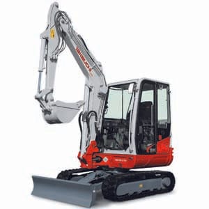 Miniexcavadora 3000 KG