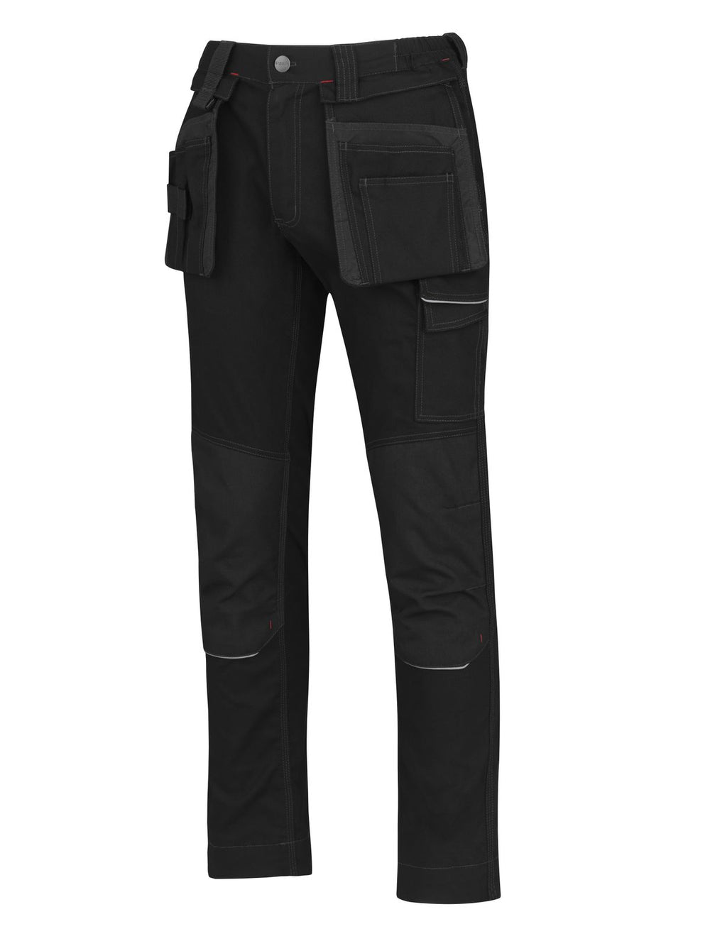 Pantalones de trabajo Storvik Tim Stretch Negros nuevo — Nuevo