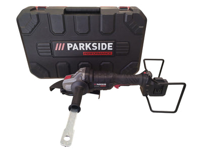 AMOLADORA PARKSIDE PERFORMANCE PWSAP 40-LI A1 A ESTRENAR + MALETÍN de segunda mano · Amoladoras — Como nuevo