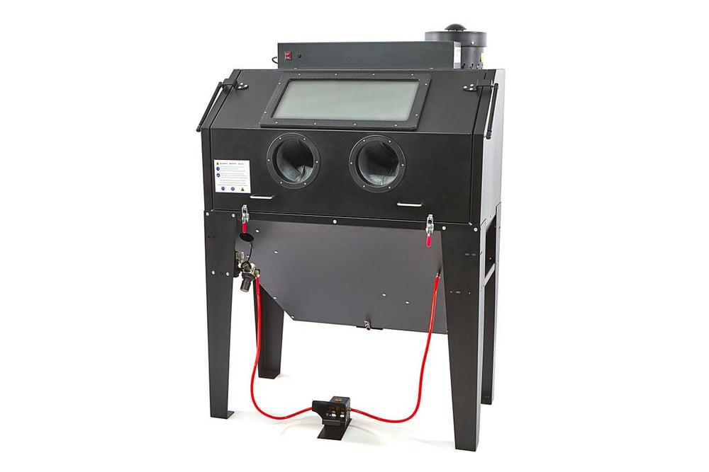 HBM cabina de chorreado con extracción Sbc 420/500 negra nuevo — Nuevo