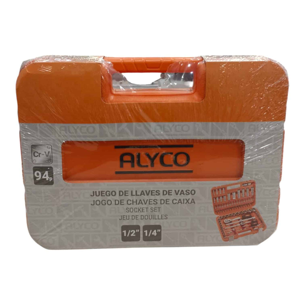 JUEGO DE LLAVES DE VASO ALYCO 94 PIEZAS + MALETÍN de segunda mano — Como nuevo