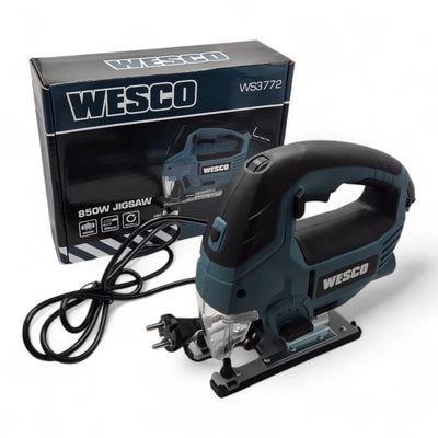 CALADORA WESCO WS3772 850W + CAJA A ESTRENAR de segunda mano · Sierras — Como nuevo