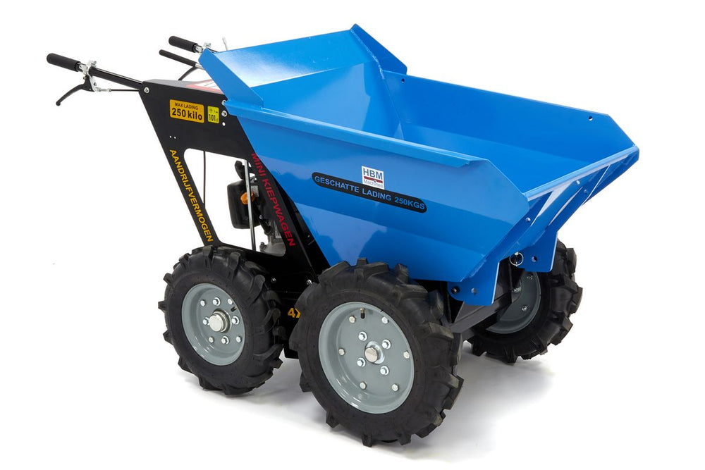 HBM Mini Dumper de 250 Kg con volquete 6.5 Hp - 196cc nuevo — Nuevo