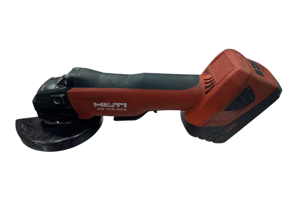 AMOLADORA A BATERIA HILTI AG 125-A22 +2 BATERIA + CARGADOR de segunda mano · Amoladoras — Bueno