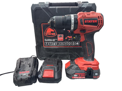 ATORNILLADOR A BATERIA STAYER PBL COMPACT L20 + 2 BAT + CARGADOR + CAJA de segunda mano · Atornilladores — Como nuevo