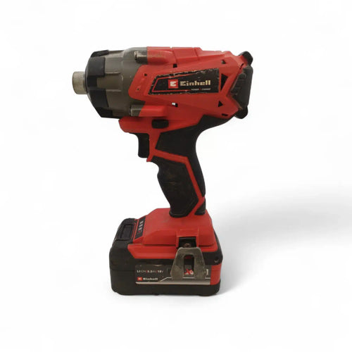 ATORNILLADOR DE IMPACTO A BATERIA EINHELL TE-CI 18/160 LI + BATERIA + CARGADOR de segunda mano · Atornilladores — Como nuevo