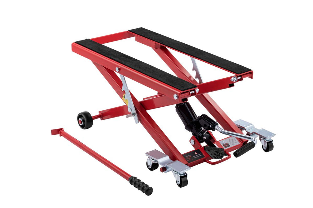Elevador de moto universal HBM - Rojo nuevo — Nuevo