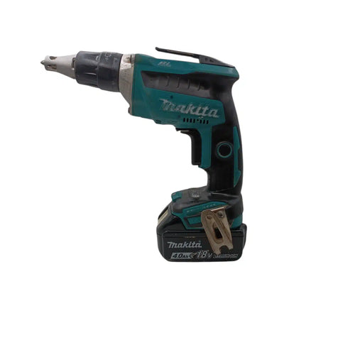 ATORNILLADOR PLADUR A BATERIA MAKITA DFS452 18V + BATERIA+ CARGADOR de segunda mano · Atornilladores — Bueno