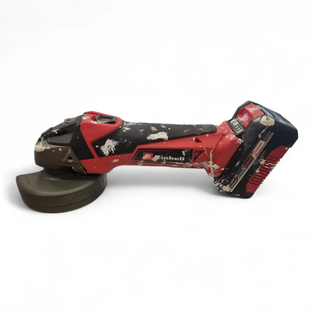 AMOLADORA A BATERIA EINHELL AG 18/115 LI de segunda mano · Amoladoras — Como nuevo
