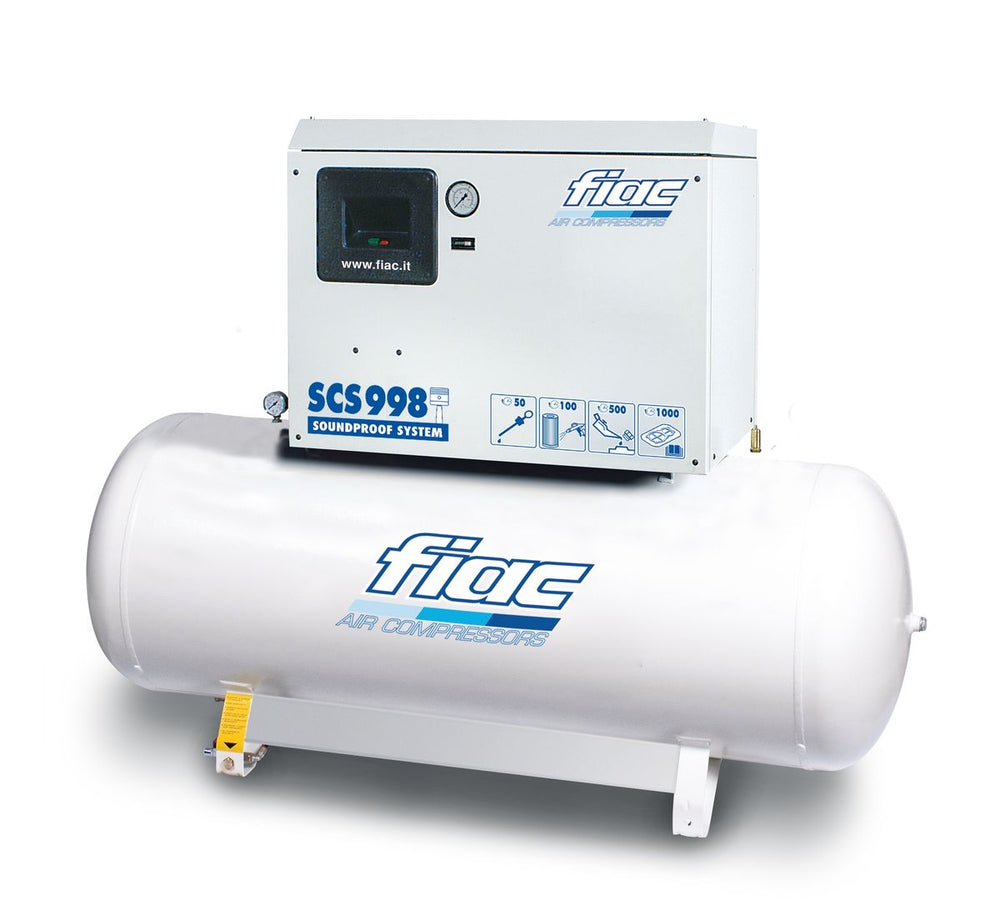 Fiac compresor silencioso Scs 500L - AB998 10 Cv 500 litros nuevo — Nuevo