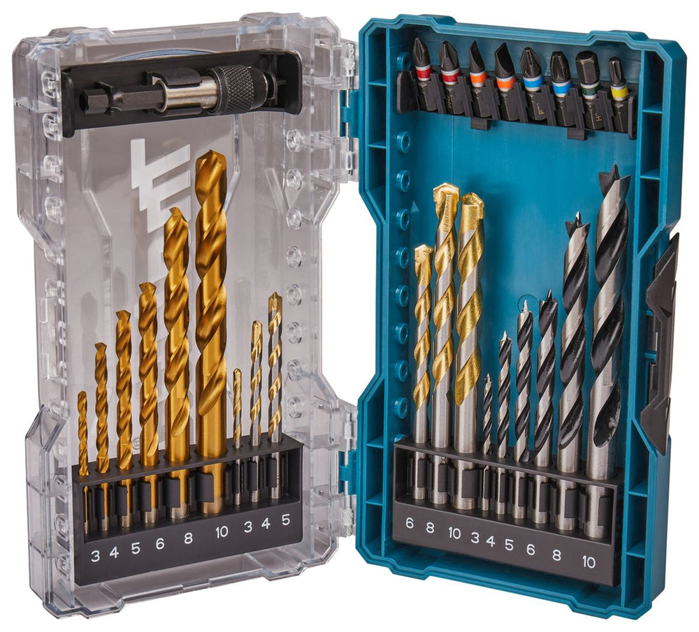 Conjunto de brocas y puntas de destornillador Makita de 27 piezas E-07032 nuevo — Nuevo