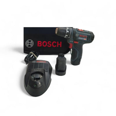 ATORNILLADOR BOSCH PROFESSIONAL GSR 12V-15 + CARGADOR + 2 BATERIAS + MALETIN de segunda mano · Atornilladores — Como nuevo