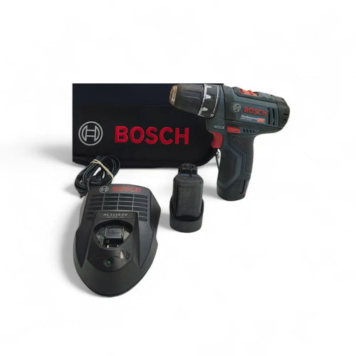 ATORNILLADOR BOSCH PROFESSIONAL GSR 12V-15 + CARGADOR + 2 BATERIAS + MALETIN de segunda mano · Atornilladores — Como nuevo
