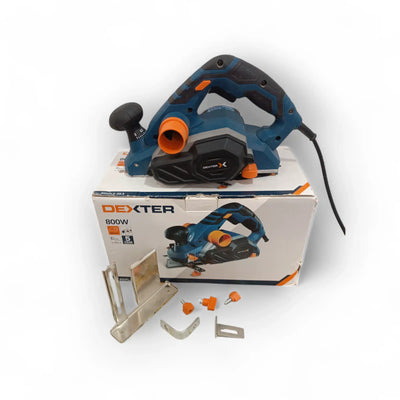 CEPILLO ELECTRICO DEXTER 800PL2-20.5 800W + CAJA de segunda mano — Como nuevo