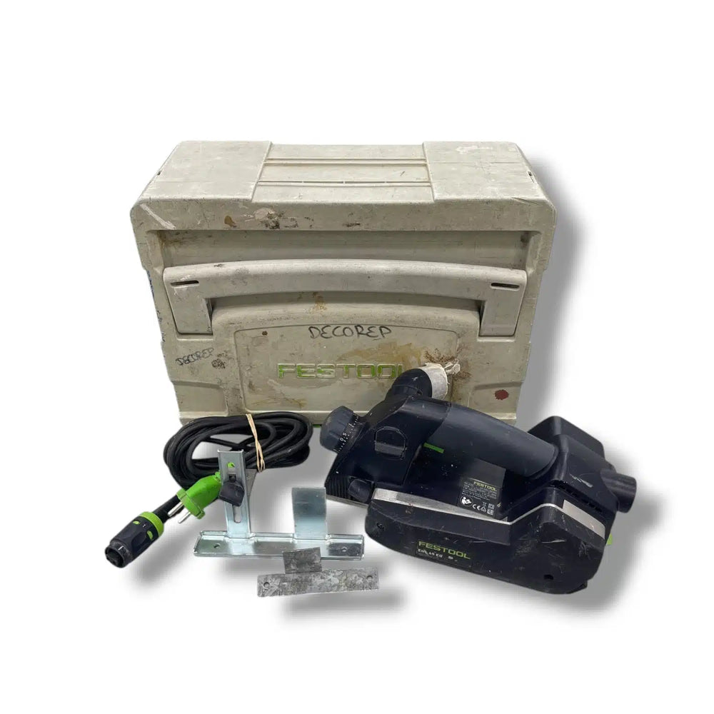 CEPILLO ESTRICO FESTOOL EHL 65 E-PLUS 720W + CABLE + MALETIN de segunda mano — Como nuevo