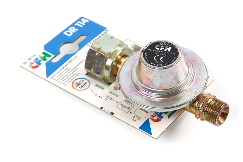 Regulador de presión de propano Cfh de 2,5 Bar Conexión R3/8 pulgadas nuevo — Nuevo