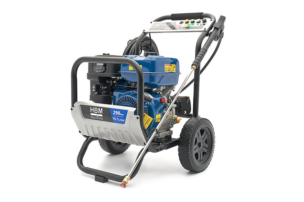 HBM limpiadora de alta presión de gasolina 290 bar 15,1 L/min 459 cc nuevo — Nuevo