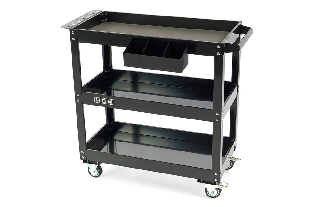 Carro de herramientas HBM deluxe de 3 capas, 76 cm nuevo — Nuevo