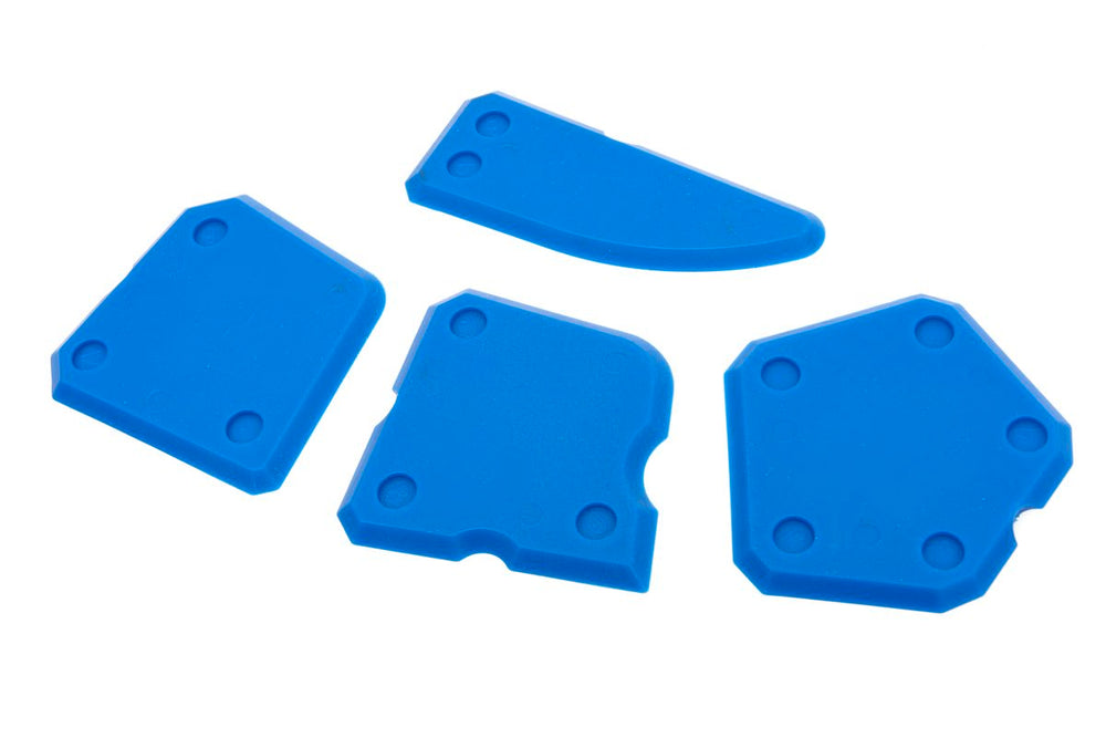 HBM Juego de raspadores de silicona de 4 piezas nuevo — Nuevo