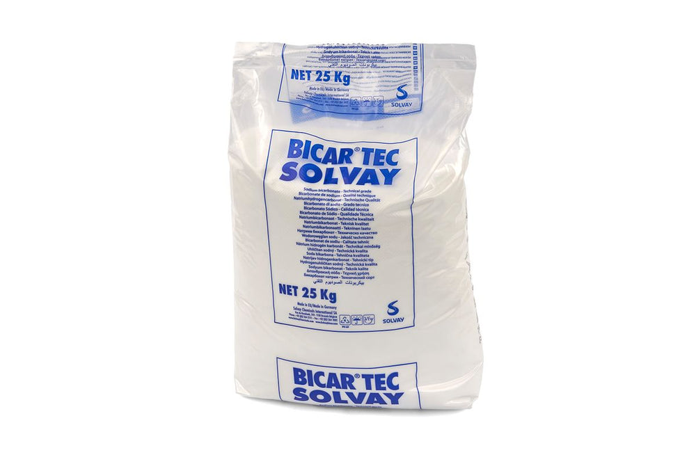 Bicarbonato de sodio HBM 25 Kilogramos 0,3-0,7 mm en bolsa nuevo — Nuevo