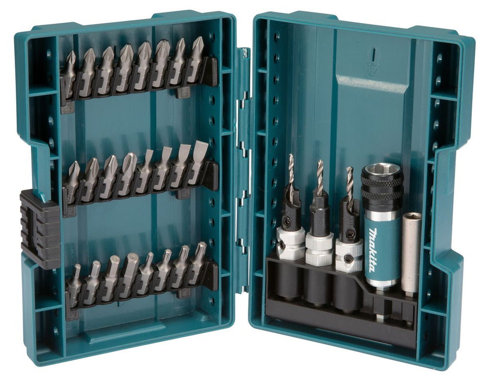 Juego de brocas y puntas de atornillar Makita de 29 piezas Quad Driver D-73477 nuevo — Nuevo