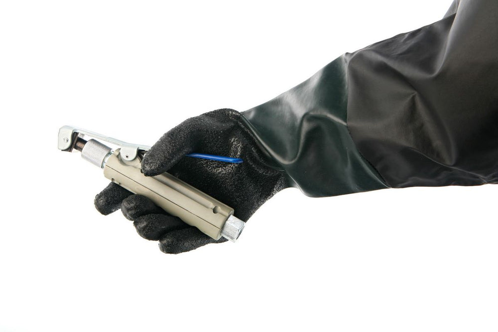 HBM Conjunto universal de guantes para cabina de chorro Sbc 30 Cabina de chorro, 35 cm nuevo — Nuevo