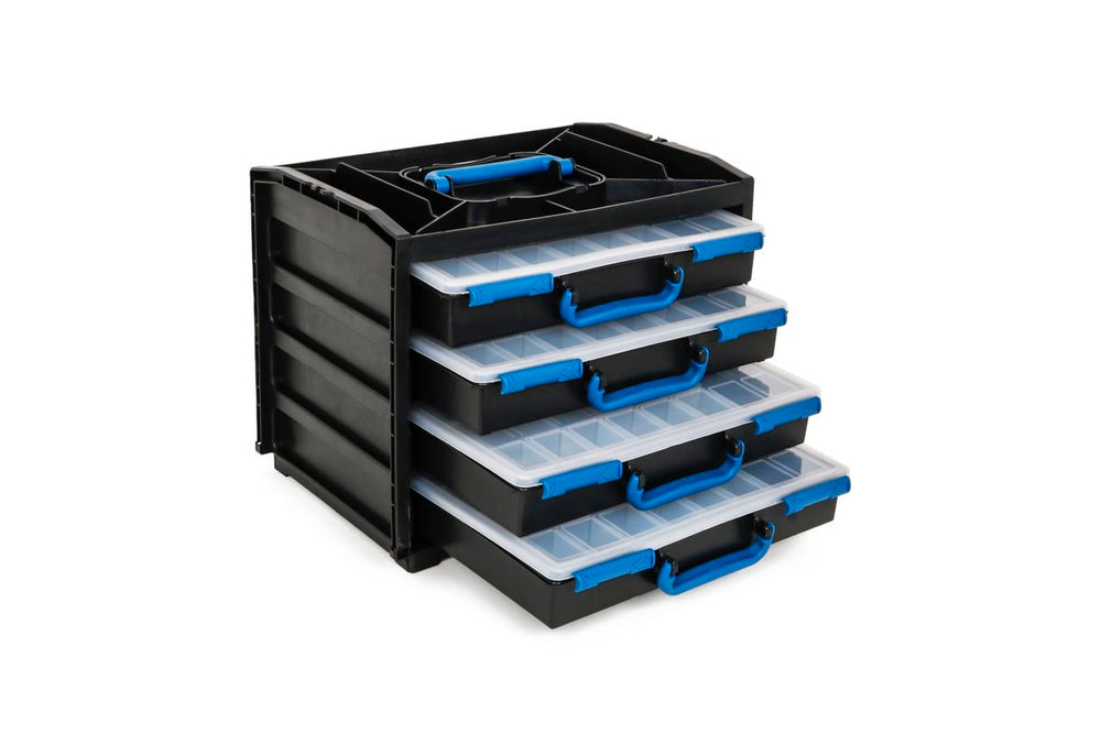 Caja de Assortimentos portátil HBM de 5 piezas, maleta Deluxe nuevo — Nuevo