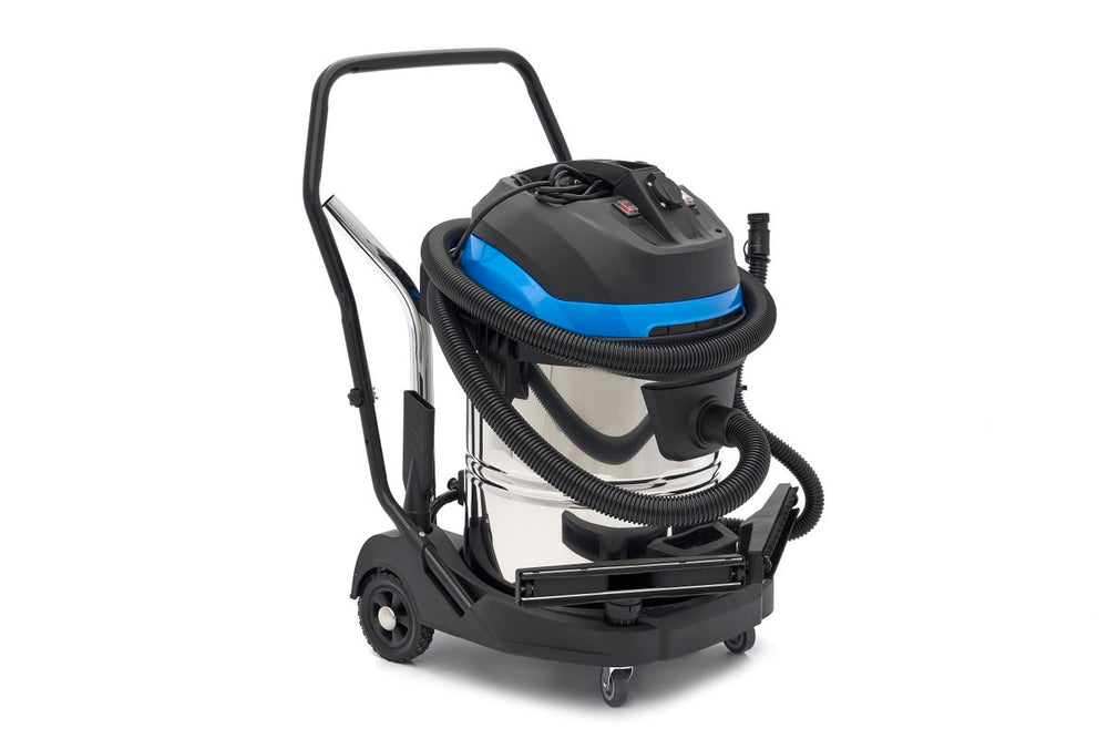 Aspirador de construcción profesional HBM de 60 litros y 2400 W con 2 motores nuevo — Nuevo
