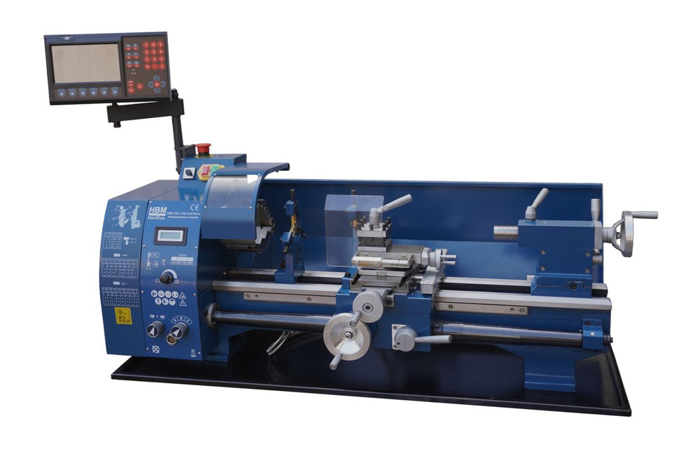 HBM torno para metal 250 x 550 Dro vario nuevo — Nuevo