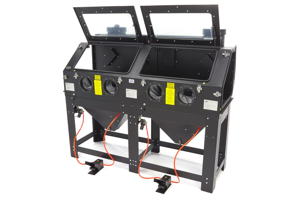 Cabina de Chorro Doble HBM Sbc 880 Con 2 Extractores nuevo — Nuevo