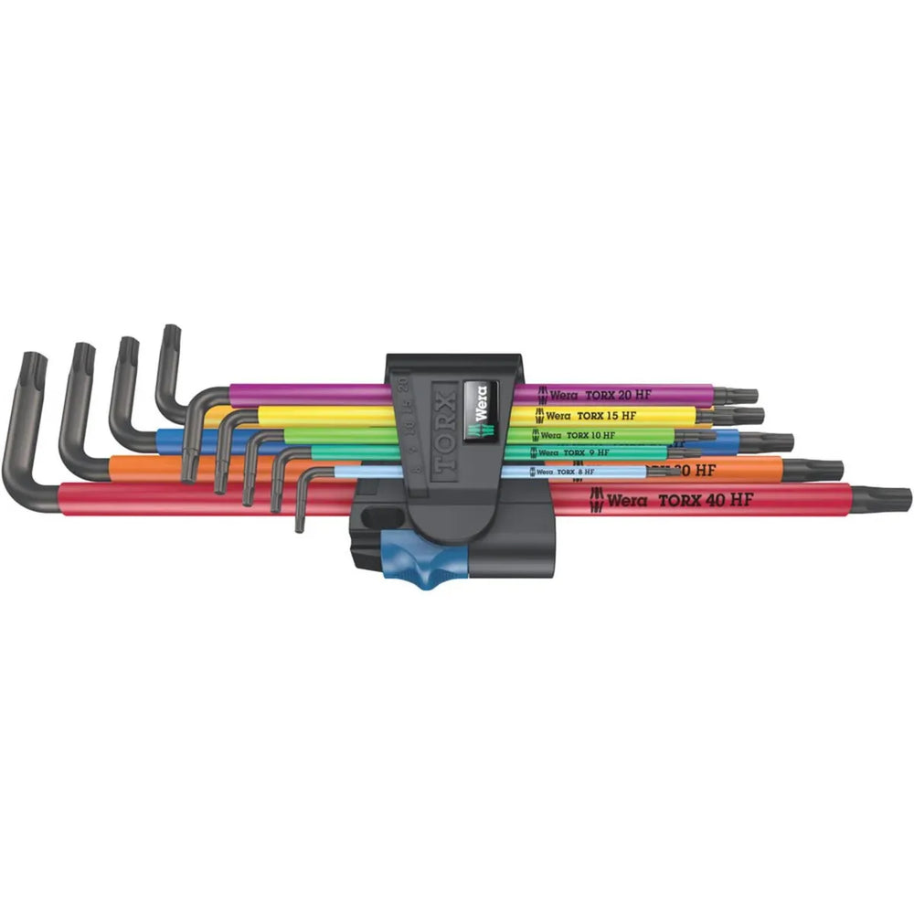 Juego de torx Wera en ángulo T10-T40 con función de retención nuevo — Nuevo