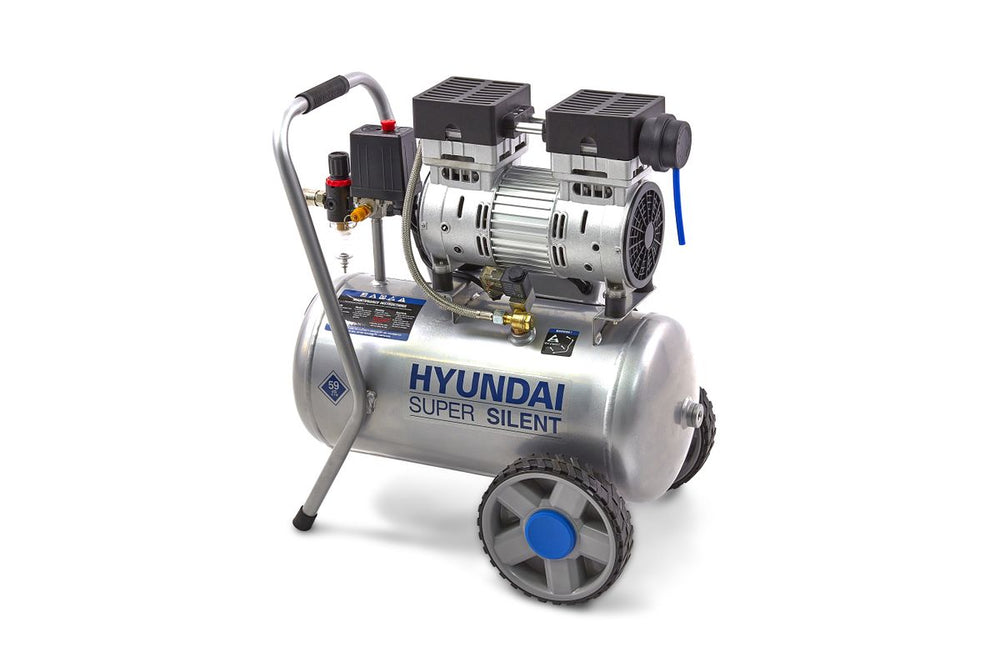 Compresor Hyundai de 24 Litros Profesional de Bajo Ruido nuevo — Nuevo