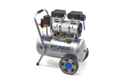 Compresor Hyundai de 24 Litros Profesional de Bajo Ruido nuevo — Nuevo