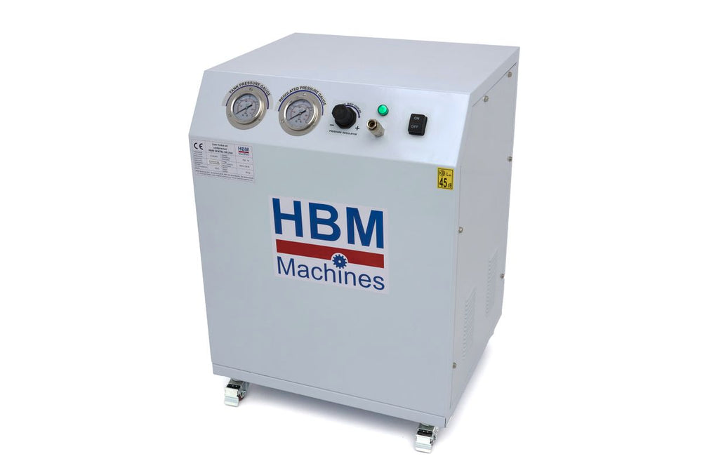 Compresor HBM de bajo ruido 1500 Watt 50 litros modelo 2 nuevo — Nuevo